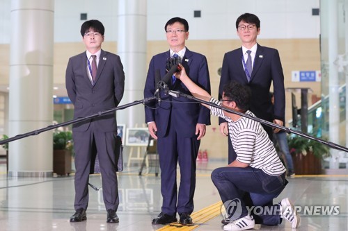 발언하는 서호 청와대 통일정책비서관