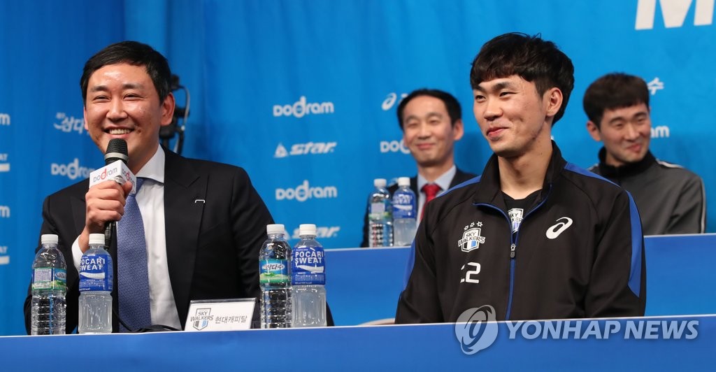 최태웅 감독 "재욱아 잘 있지?"