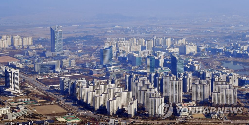 광주전남 공동혁신도시 전경.