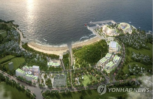 제주 이호유원지 개발사업 조감도