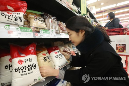 설탕·콜라 등 다소비 가공식품 가격 상승