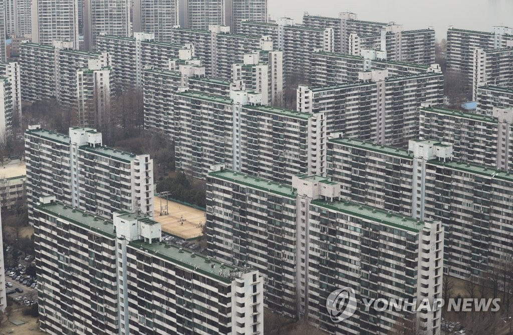 서울의 한 아파트 단지 모습 [연합뉴스 자료사진]