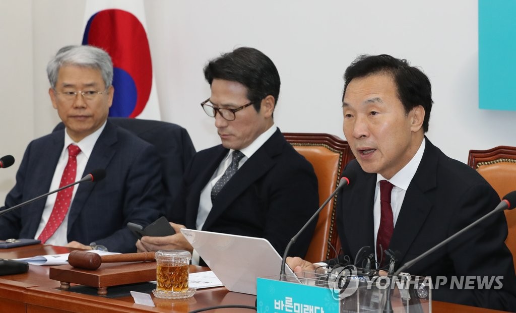 발언하는 손학규 대표