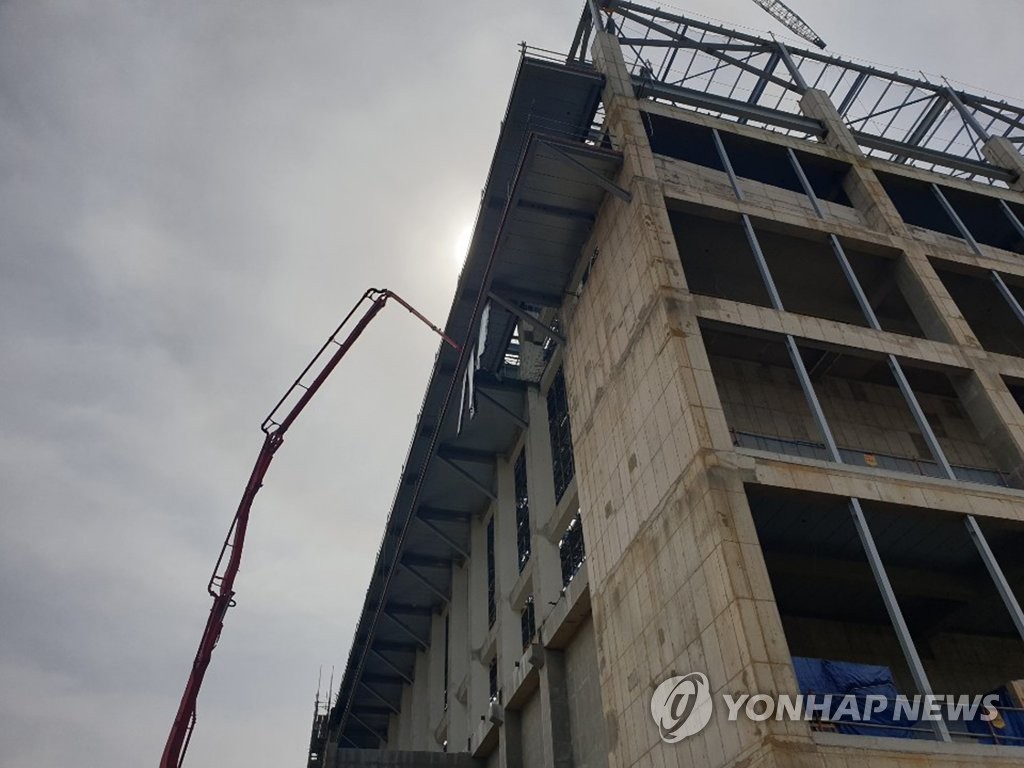 추락사고 현장