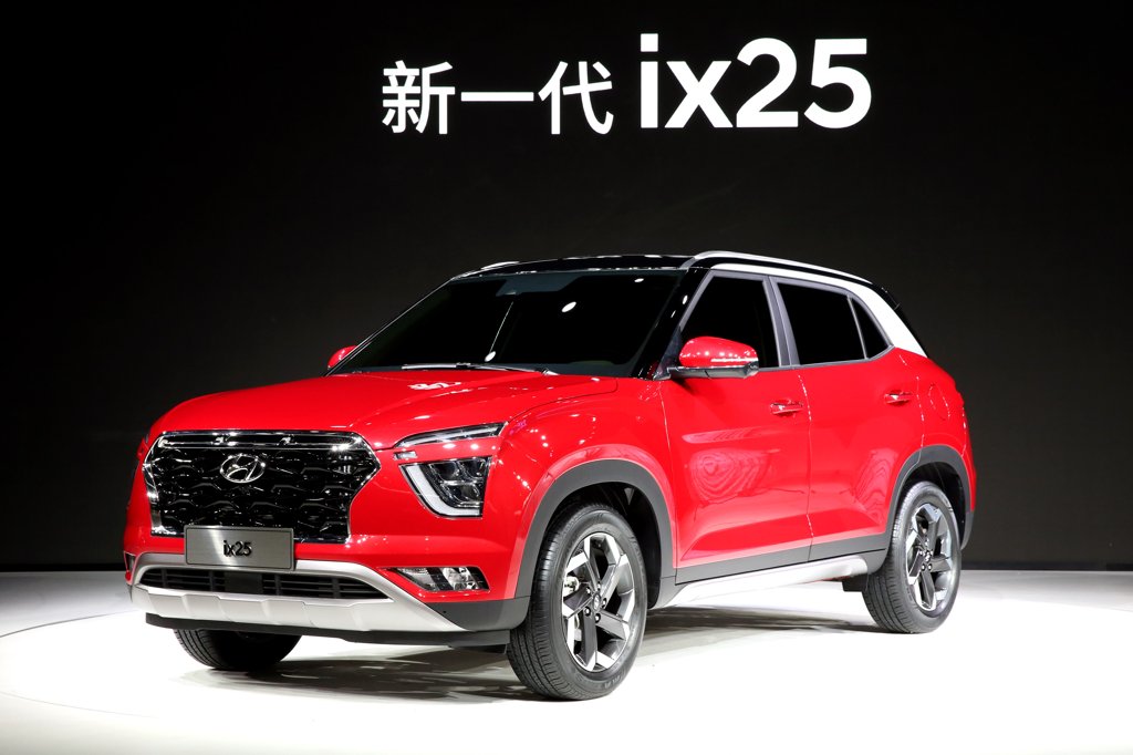 現代自の中国向けSUV「ix25」 現代自の中国向けSUV「ix25」