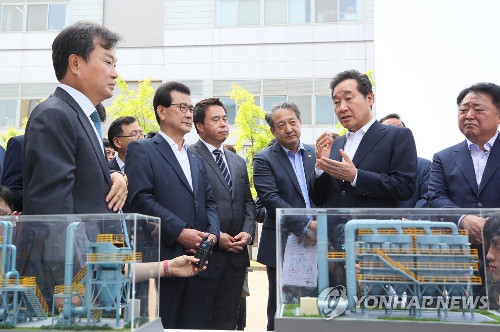 이 총리, 미세먼지 추경 현장 방문