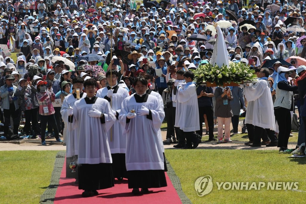 임진각에서 열린 한반도 평화기원 미사