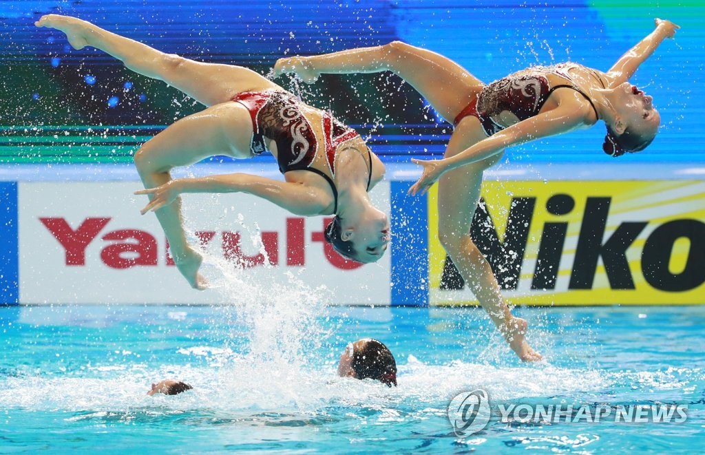 ′열전의 현장′…광주세계수영선수권대회