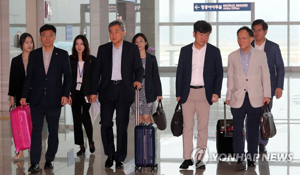 일본 수출규제 대응 국회 방미단 출국