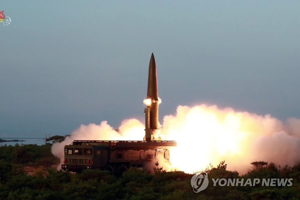 7월25일 발사된 북한의 '신형전술유도무기'