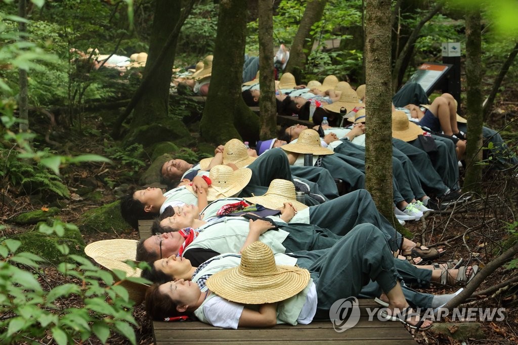 밀짚모자 쓰고 힐링의 시간