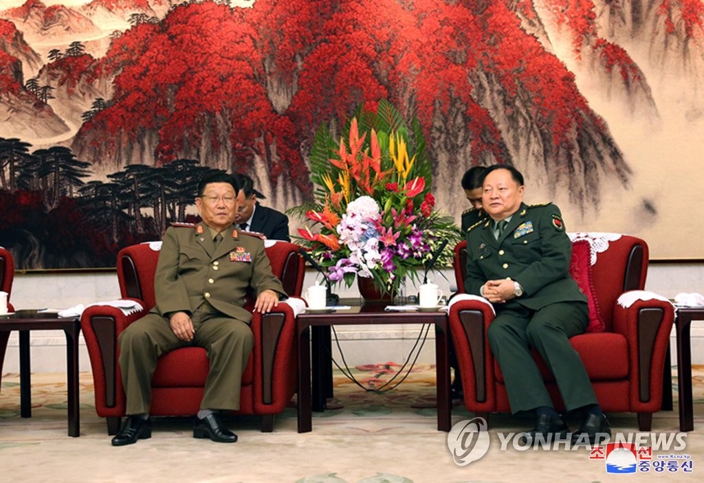 북중 군부, 베이징서 회담