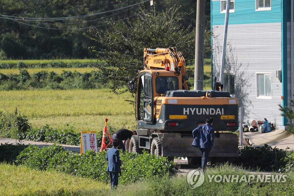 파주에서 국내 첫 아프리카돼지열병 발생
