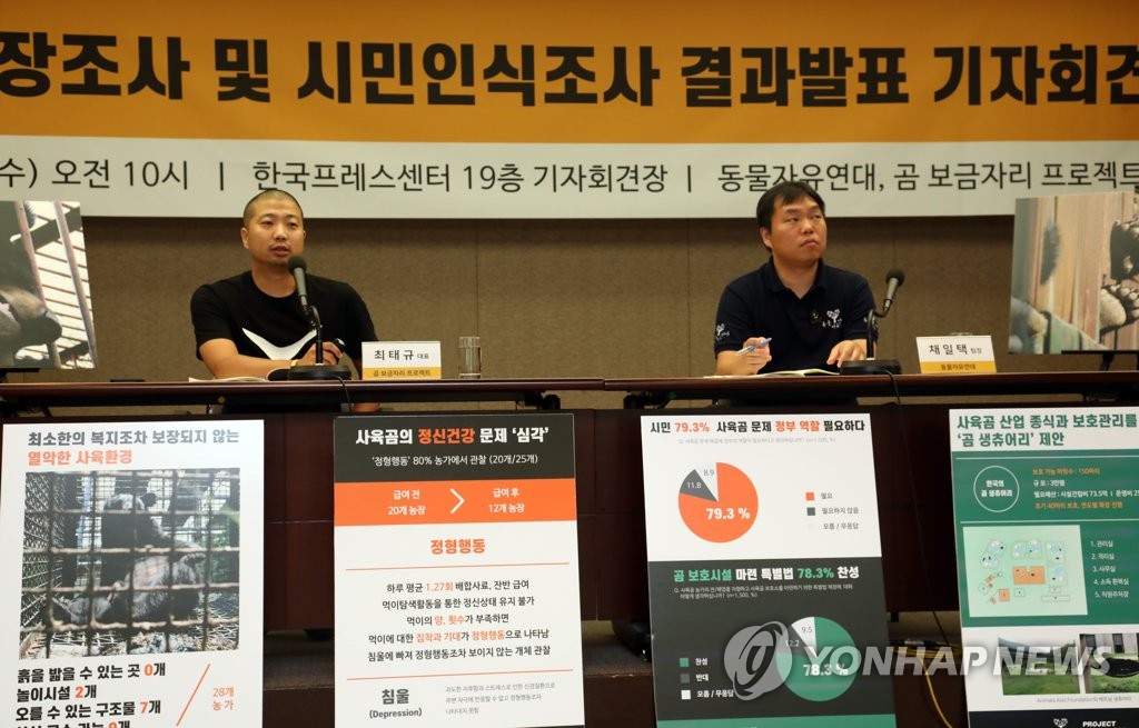 웅담 채취 사육 곰 어떻게 길러지나?