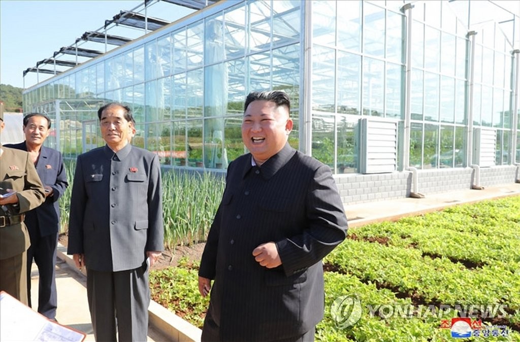 김정은, 북미 실무협상 결렬 후 첫 행보로 군 농장 현지지도