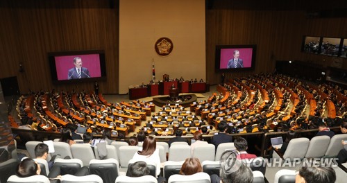 문 대통령, 내년도 예산안 시정연설