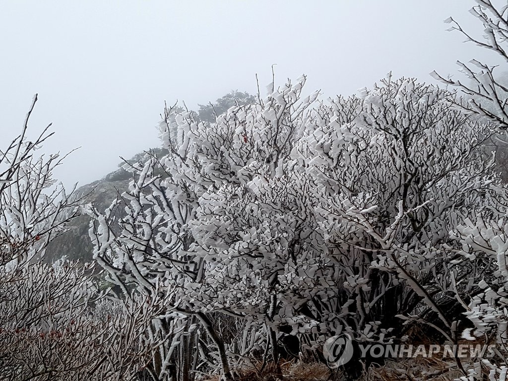 Nieve en la cima de la montaña Jiri Nieve en la cima de la montaña Jiri