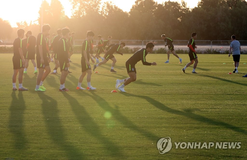 레바논전 필승 담금질 시작
