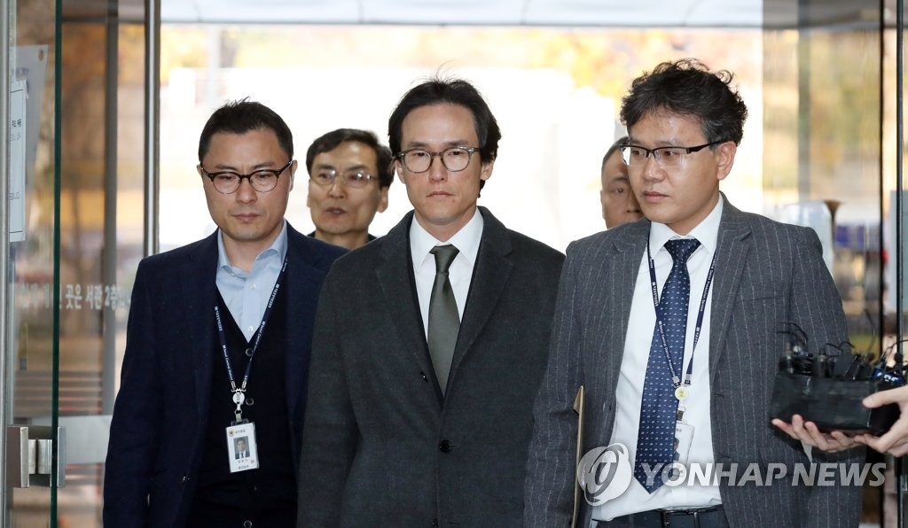 영장실질심사 출석하는 조현범 한국타이어 대표
