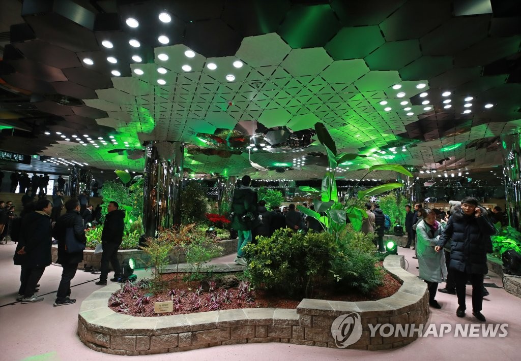 Underground garden Underground garden