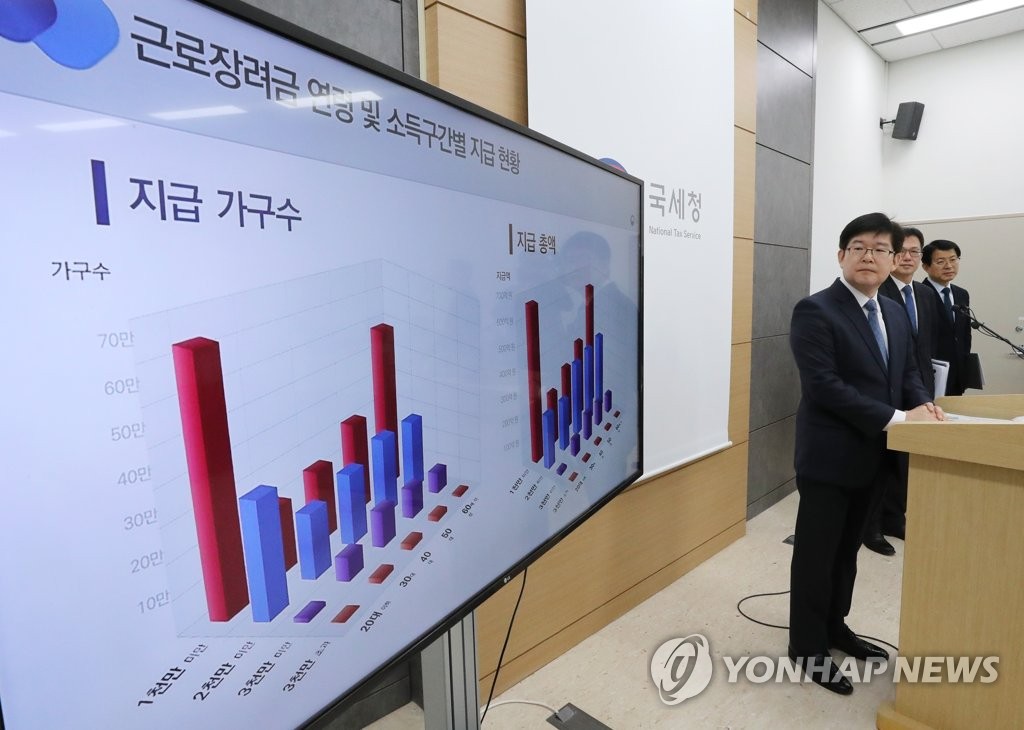 국세청, 근로장려금 대상 및 지급금액 대폭 확대