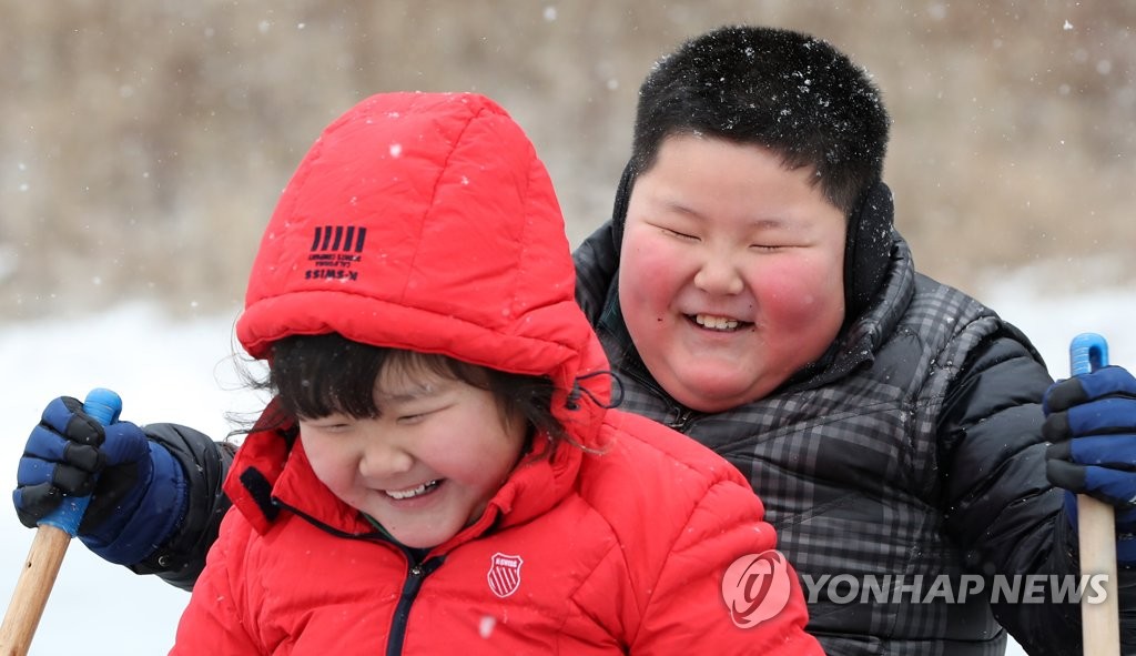 Enjoying winter Enjoying winter
