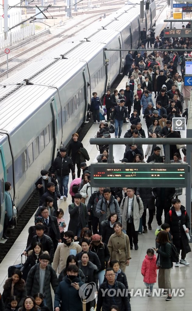 محطة سيئول في رأس السنة القمرية محطة سيئول في رأس السنة القمرية