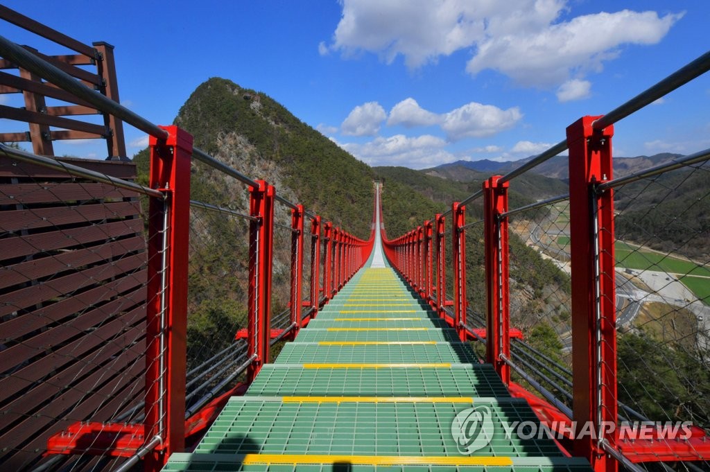 New suspension bridge New suspension bridge