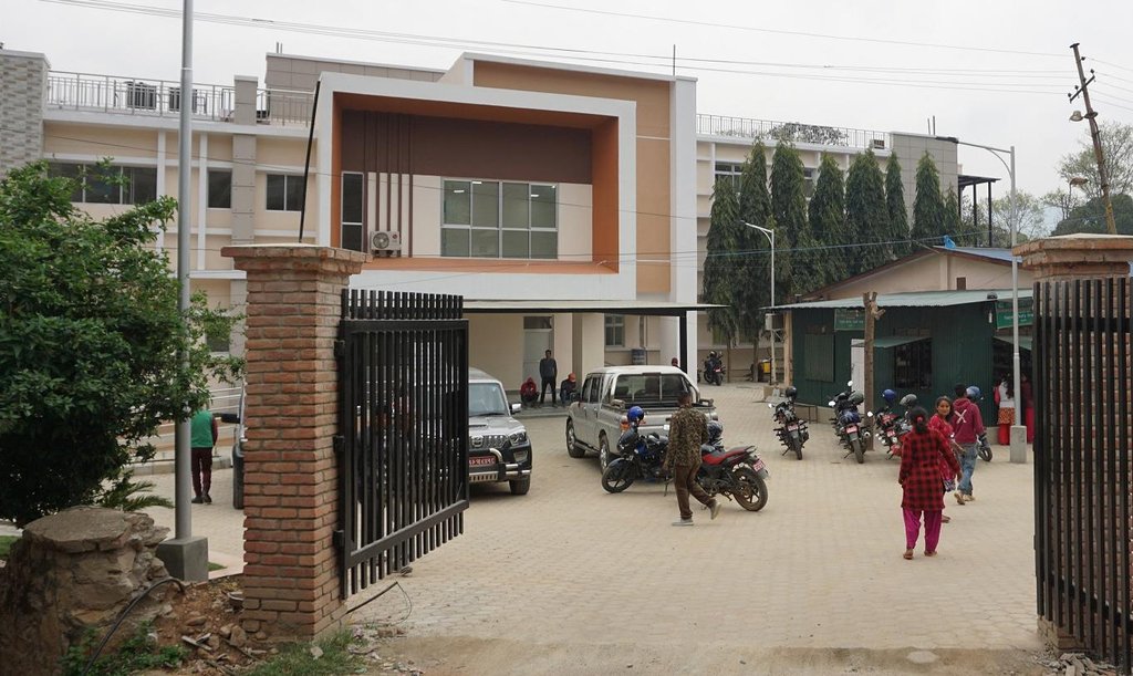 코이카 신축한 네팔 병원 '정부 지정 코로나19' 시설로 활용