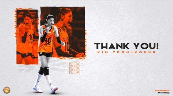 Kim Yeon-koung leaves Turkish club Kim Yeon-koung leaves Turkish club