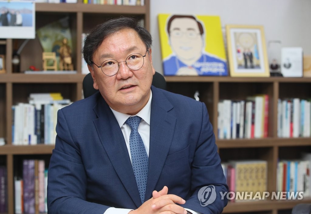 더불어민주당 김태년 원내대표 연합뉴스 인터뷰