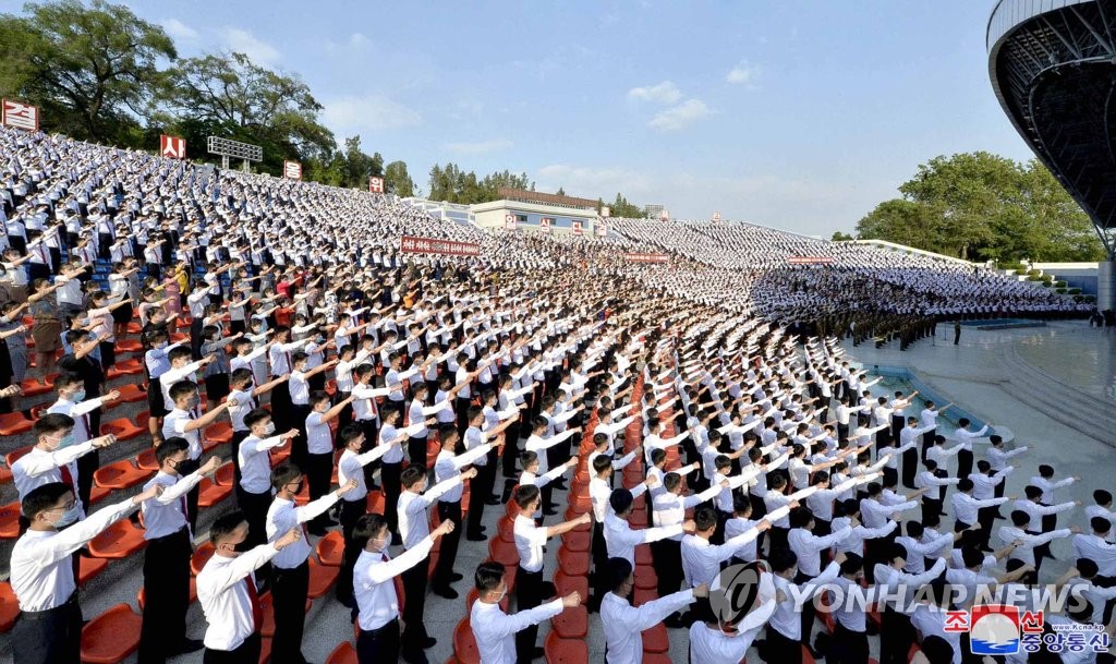 북한청년동맹, 전단살포 항의집회…고위간부는 연일 성토문 기고