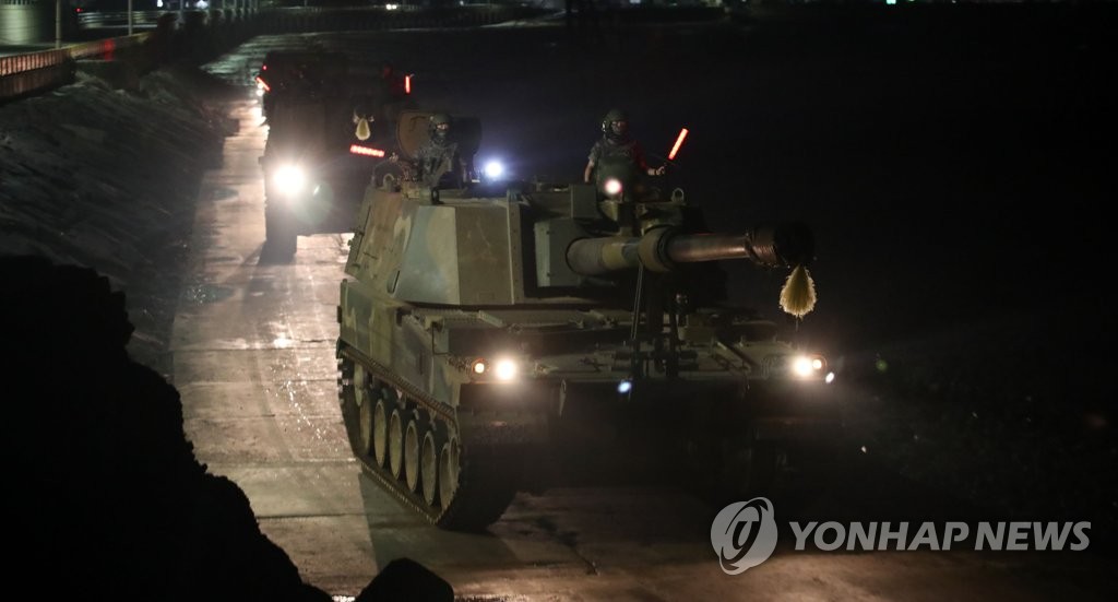 연평도 K9, 서북도서 순환훈련