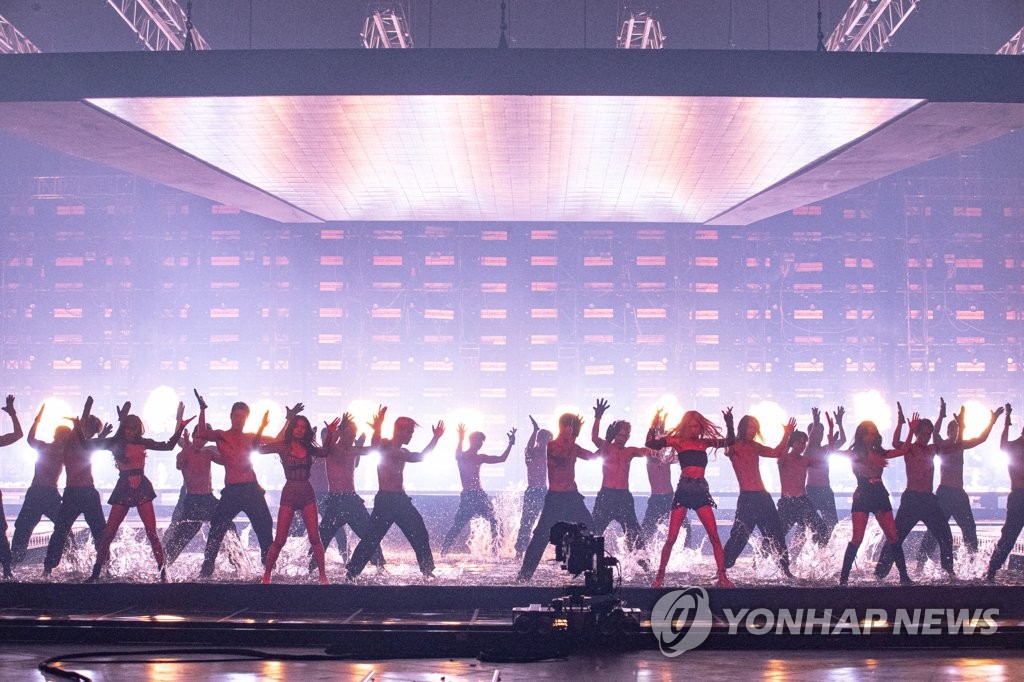 '더 쇼'(THE SHOW)에서 무대 선보인 블랙핑크
