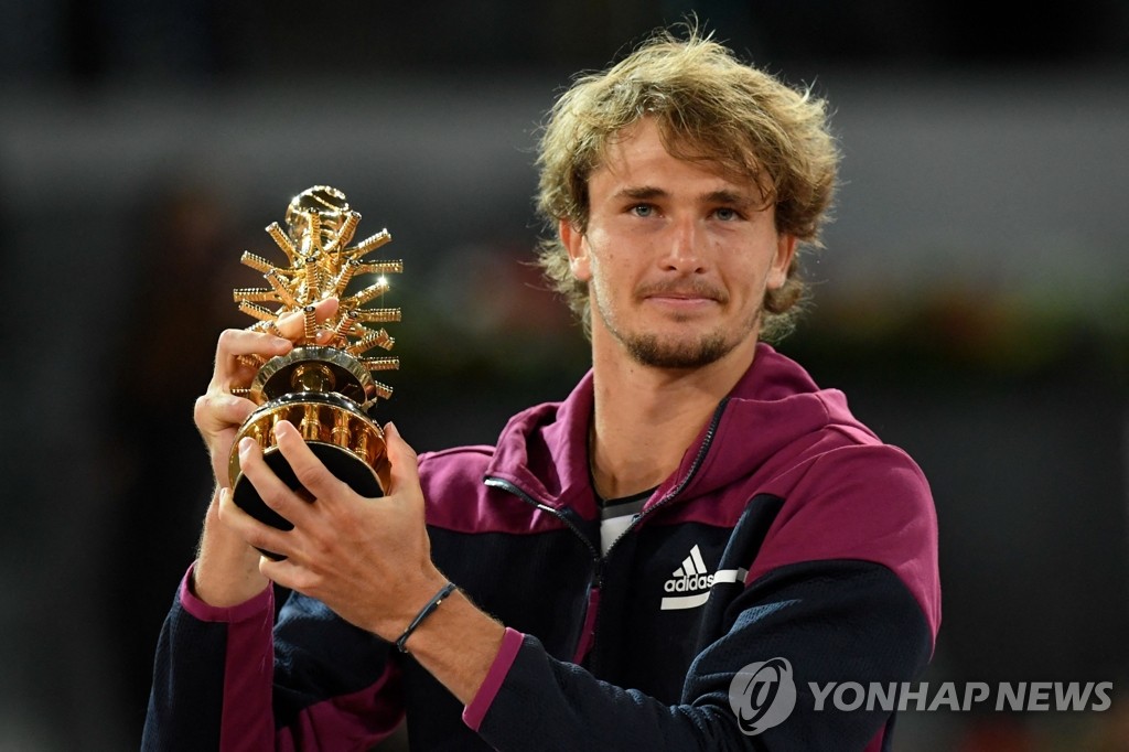 ATP 마드리드 오픈 단식 우승한 츠베레프