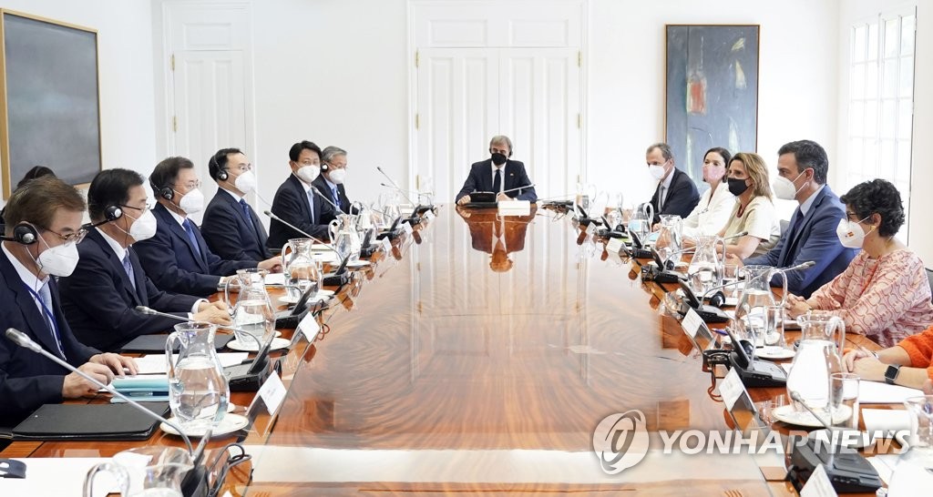 South Korea-Spain summit South Korea-Spain summit