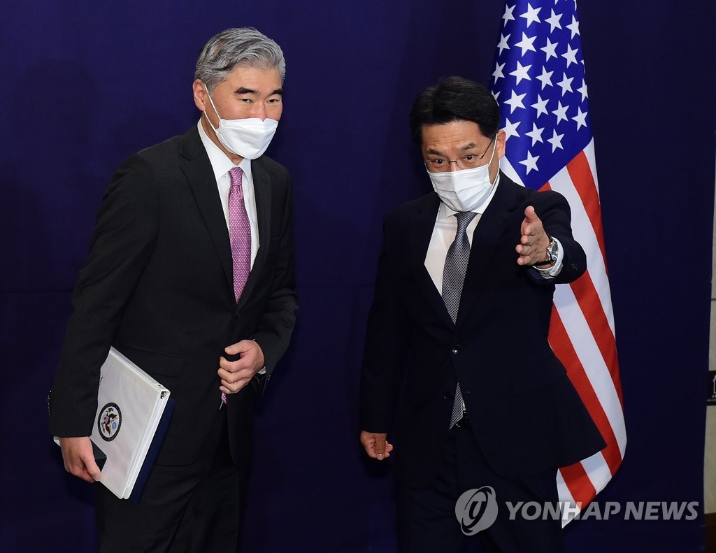 韓米の北朝鮮担当高官が協議 韓米の北朝鮮担当高官が協議