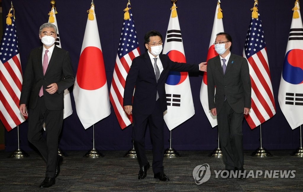 対北朝鮮で韓米日高官が協議 対北朝鮮で韓米日高官が協議