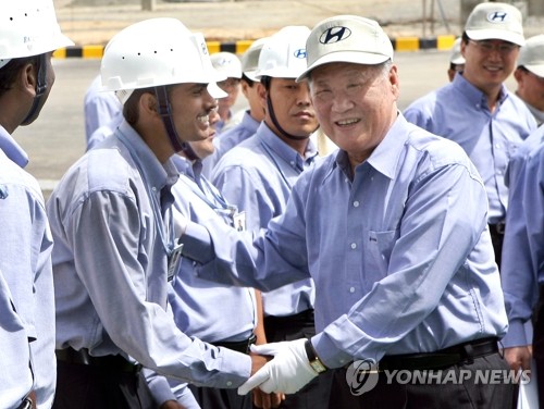 정몽구 명예회장, 한국인 최초 '자동차 명예의 전당' 올랐다