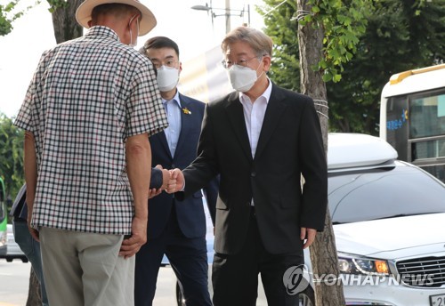 이재명, 광주 방문