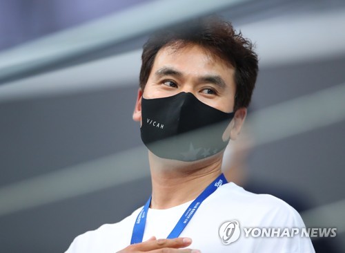 평가전 찾은 박찬호