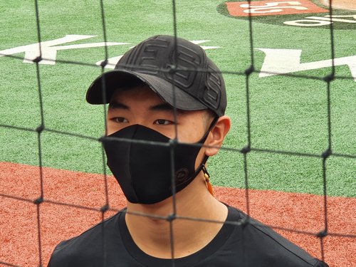 2022 KBO 신인드래프트 트라이아웃에 참가한 김서진