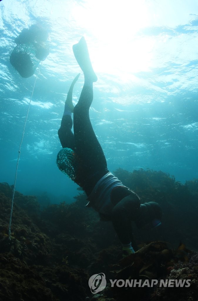 Female diver Female diver
