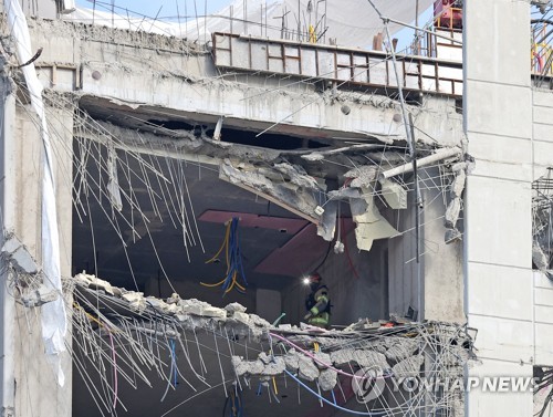 광주 신축아파트 붕괴사고, 보이지 않는 동바리