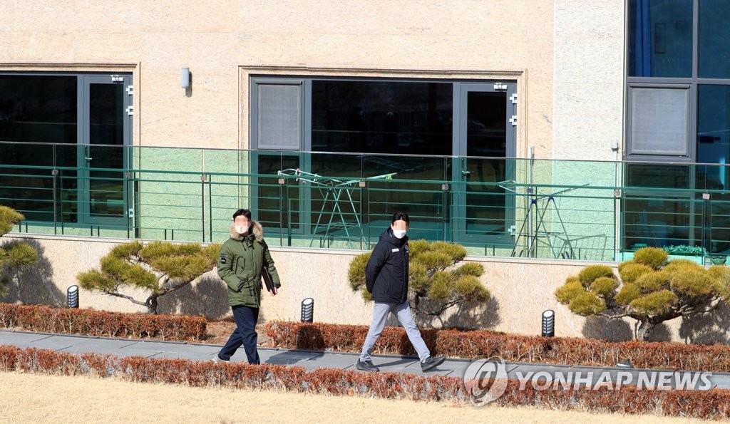 박근혜 전 대통령 사저 경호 준비