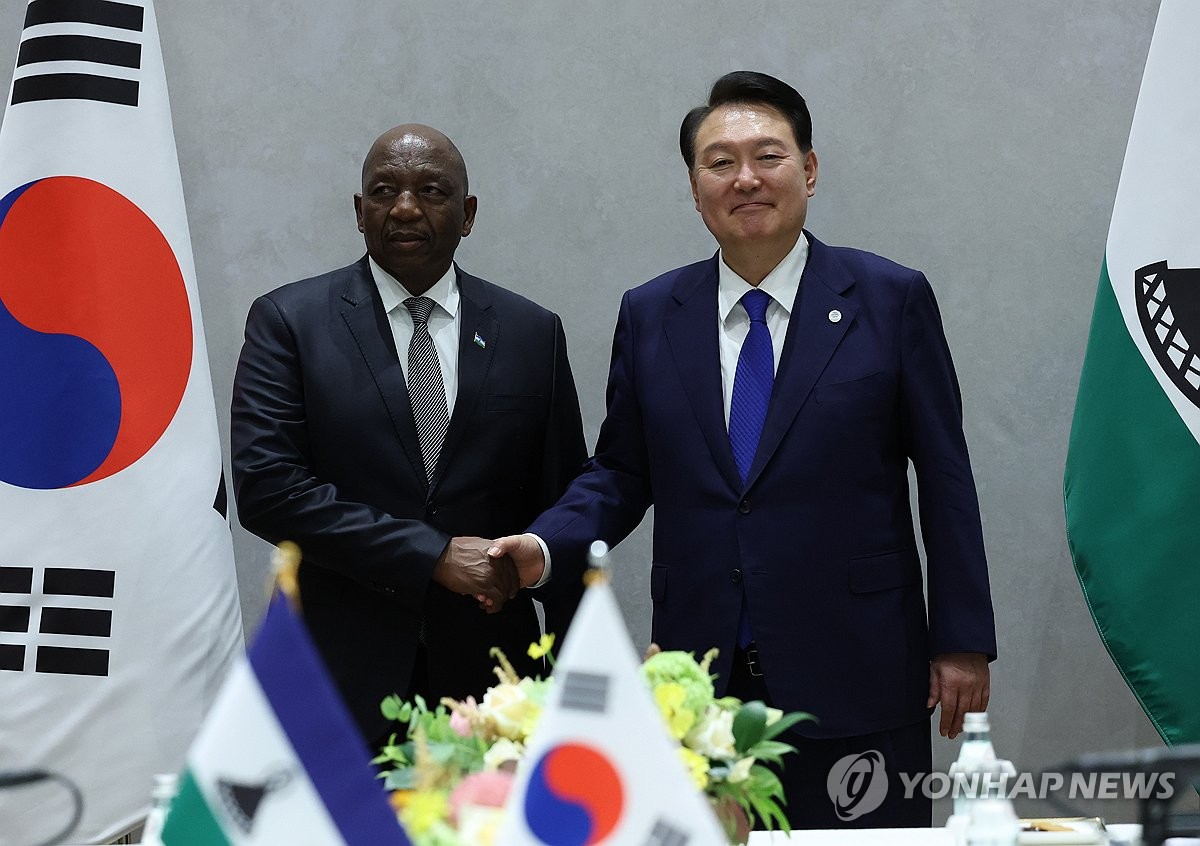 S. Korea-Lesotho summit S. Korea-Lesotho summit