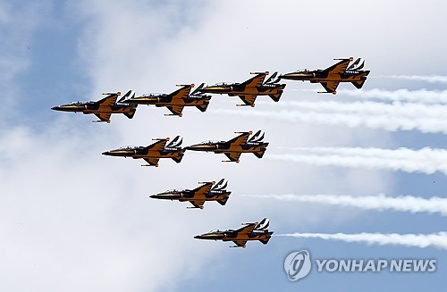 Black Eagles fly over Wonju