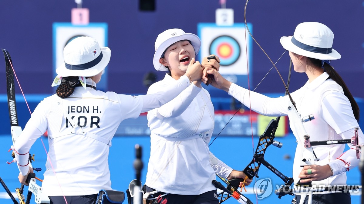 여자양궁단체 올림픽 10연패