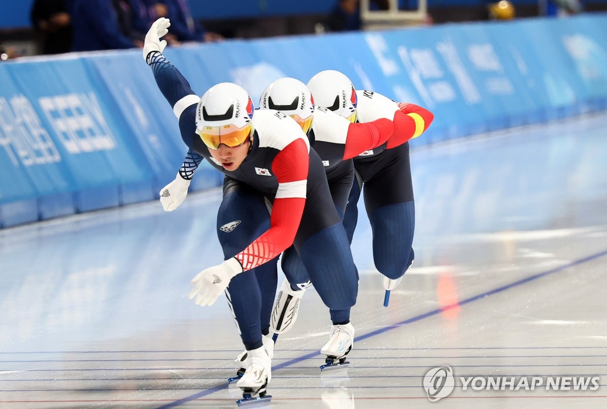 한국 남자 팀 스프린트, 은메달