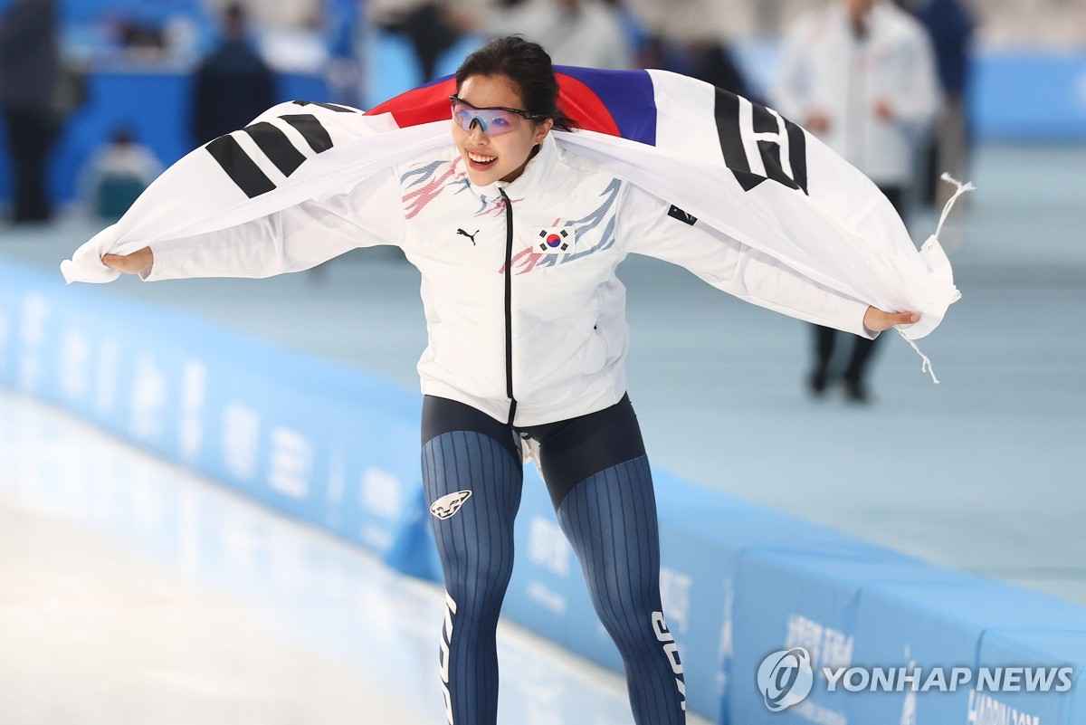 이나현, 빙속 1000m 또 한 번 메달